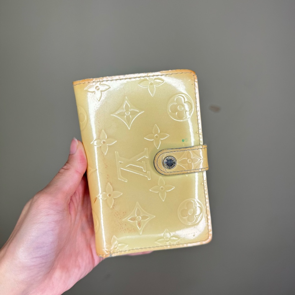 Louis Vuitton Yellow Vernis Monogram